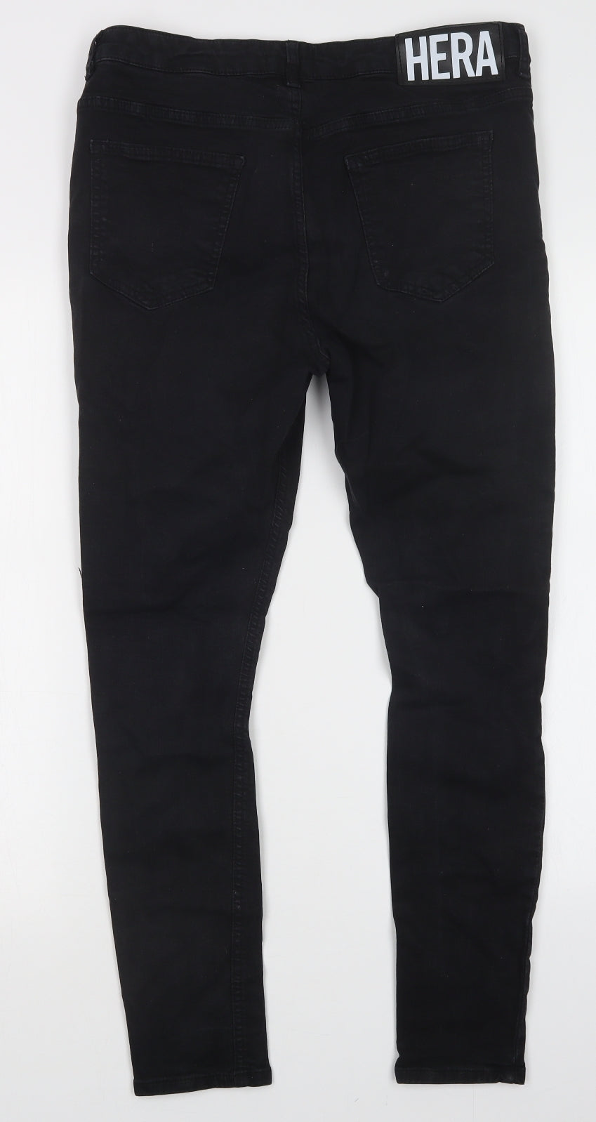 Hera Mens Black   Skinny Jeans Size 32 L27 in