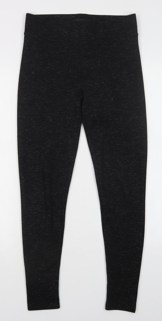 M&S Womens Black   Jogger Leggings Size 30 in L27 in