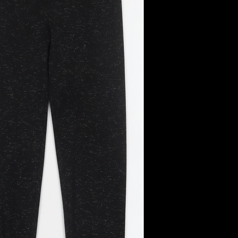 M&S Womens Black   Jogger Leggings Size 30 in L27 in