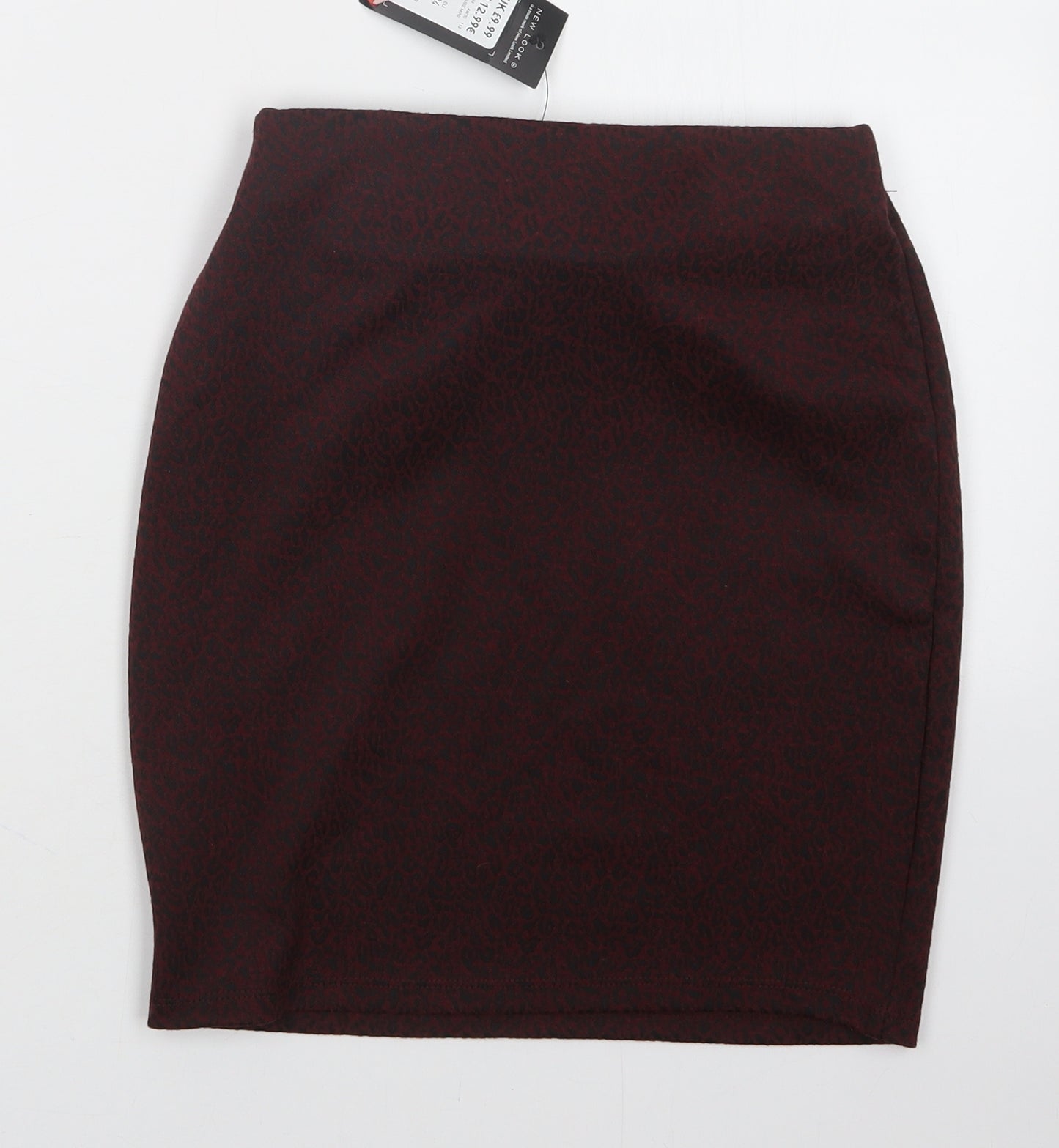 New Look Womens Multicoloured Animal Print  Mini Skirt Size 6