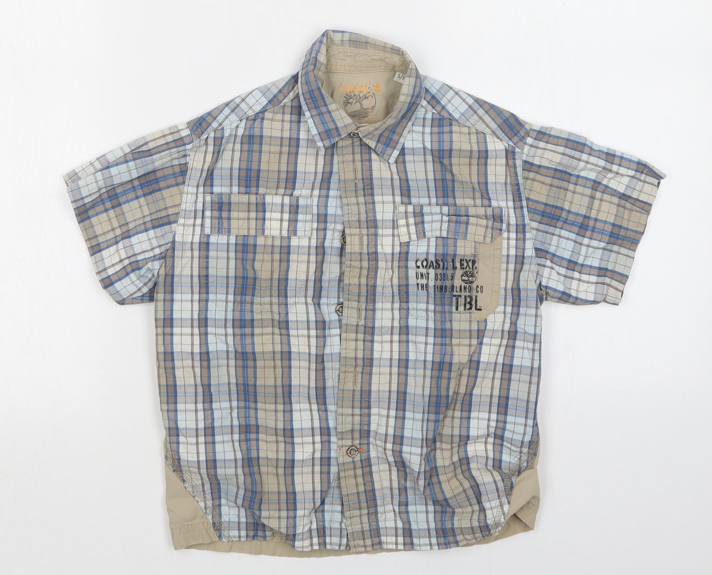 Timberland Boys Multicoloured Check  Basic Button-Up Size 5 Years