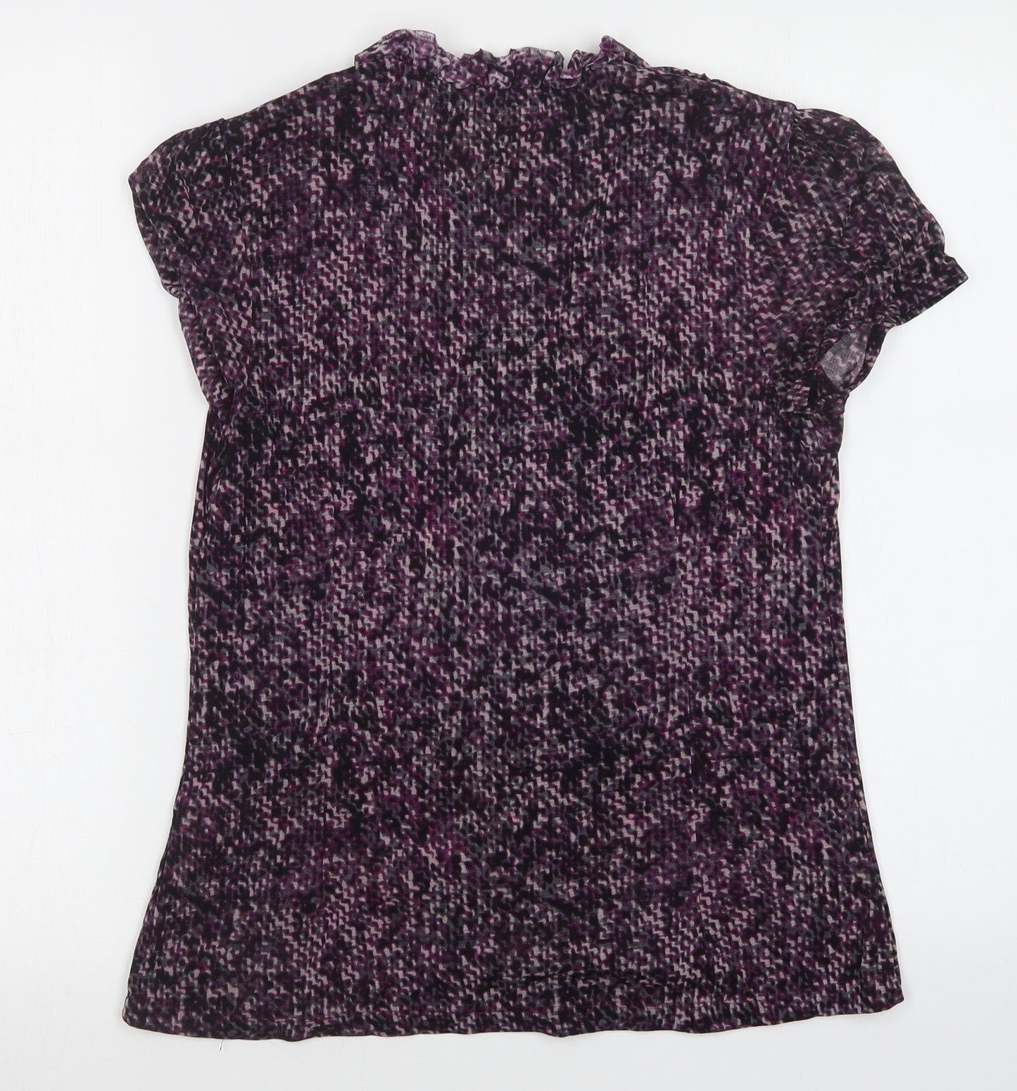 Soon Womens Purple   Basic Button-Up Size 12