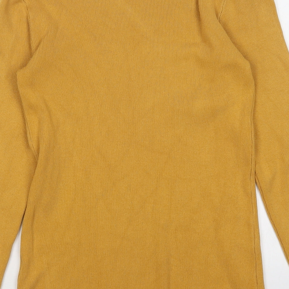 Red Herring Womens Yellow   Pullover Jumper Size 10