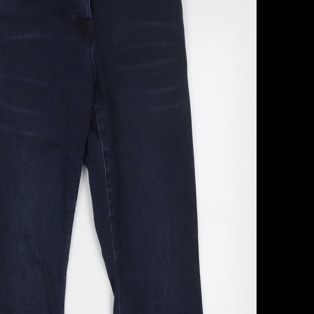 NEXT Womens Blue   Bootcut Jeans Size 14 L29 in