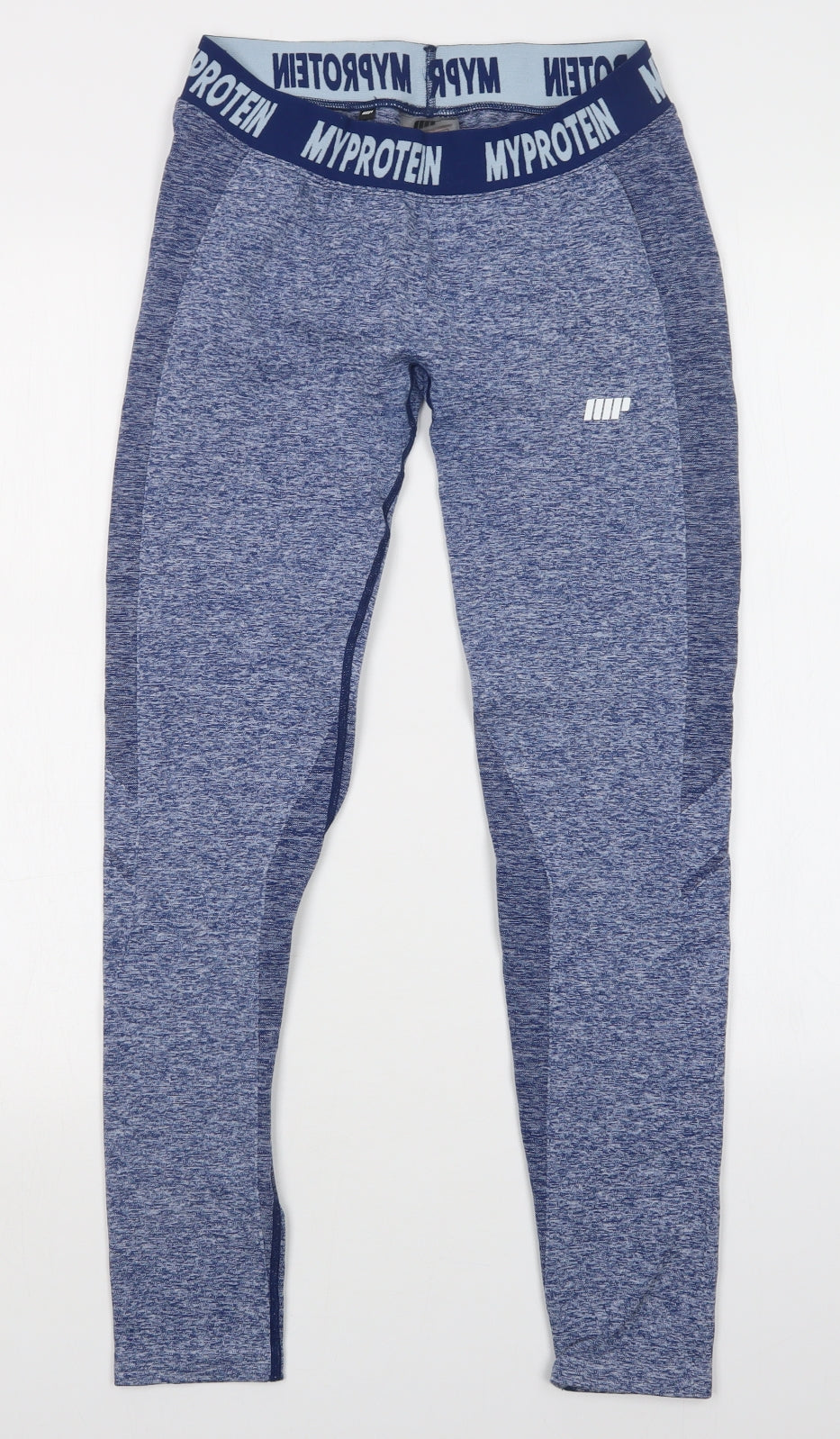 Myprotein Womens Blue   Compression Leggings Size M L28 in