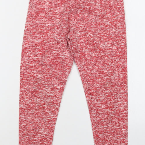 NEXT Girls Red   Jogger Trousers Size 9 Months
