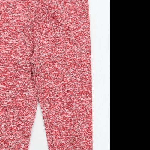 NEXT Girls Red   Jogger Trousers Size 9 Months