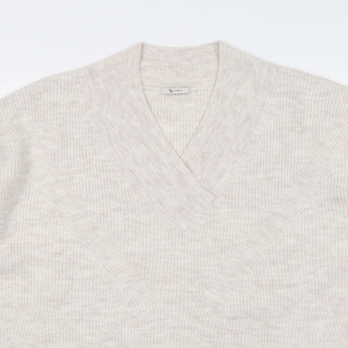 TU Womens Beige   Pullover Jumper Size 2
