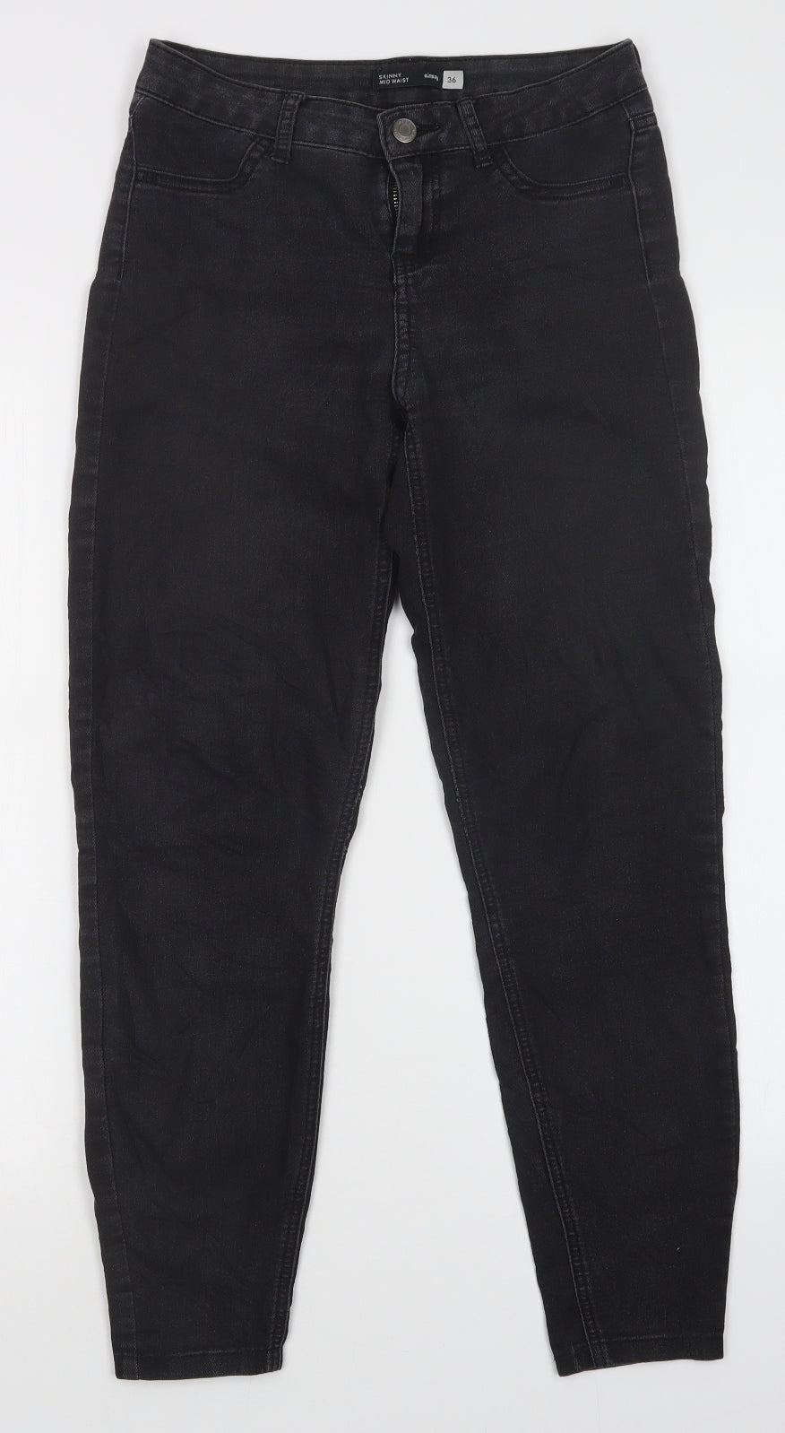 SINSAY Womens Black   Skinny Jeans Size 8 L27 in