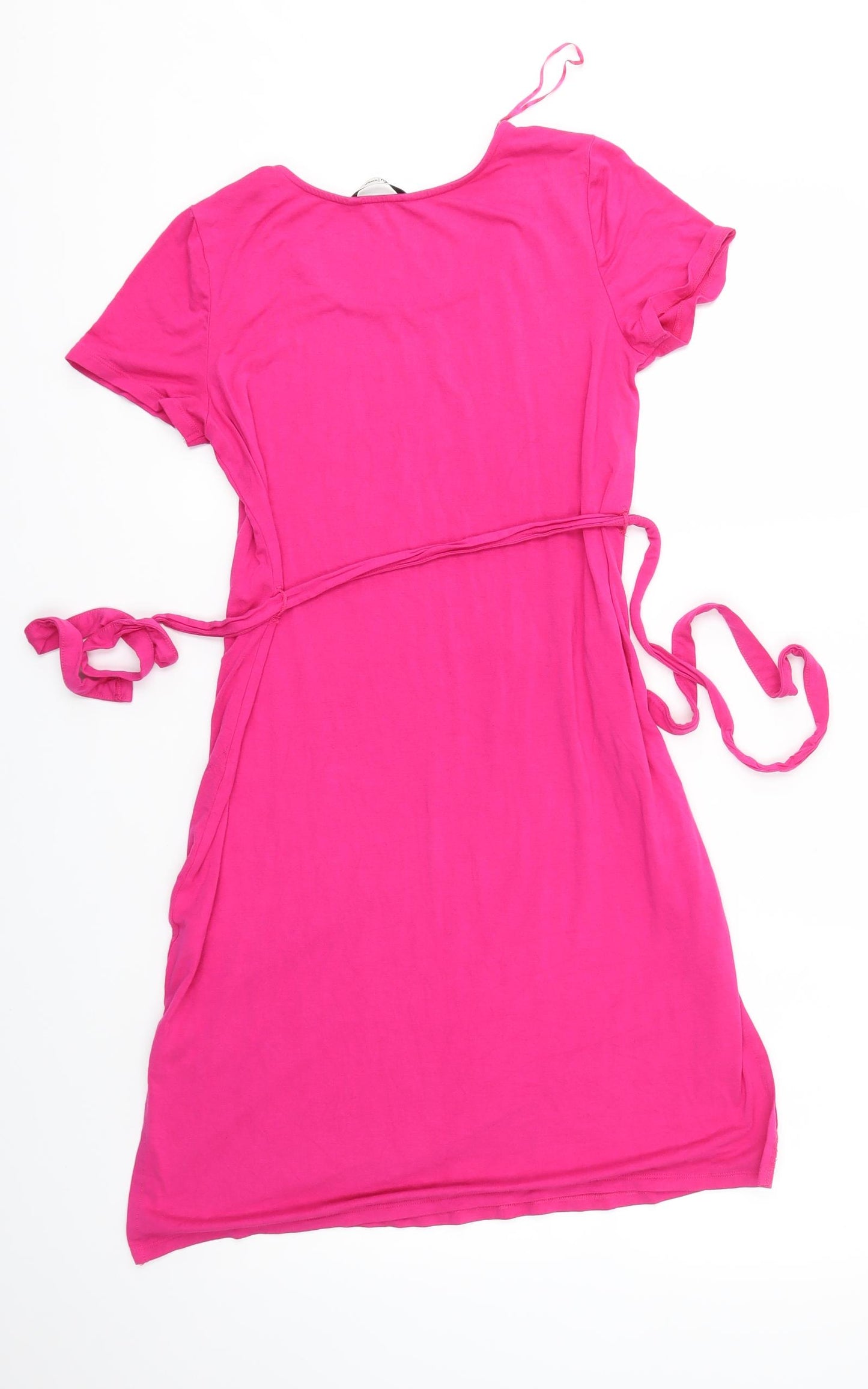 TU Womens Pink   T-Shirt Dress  Size 10
