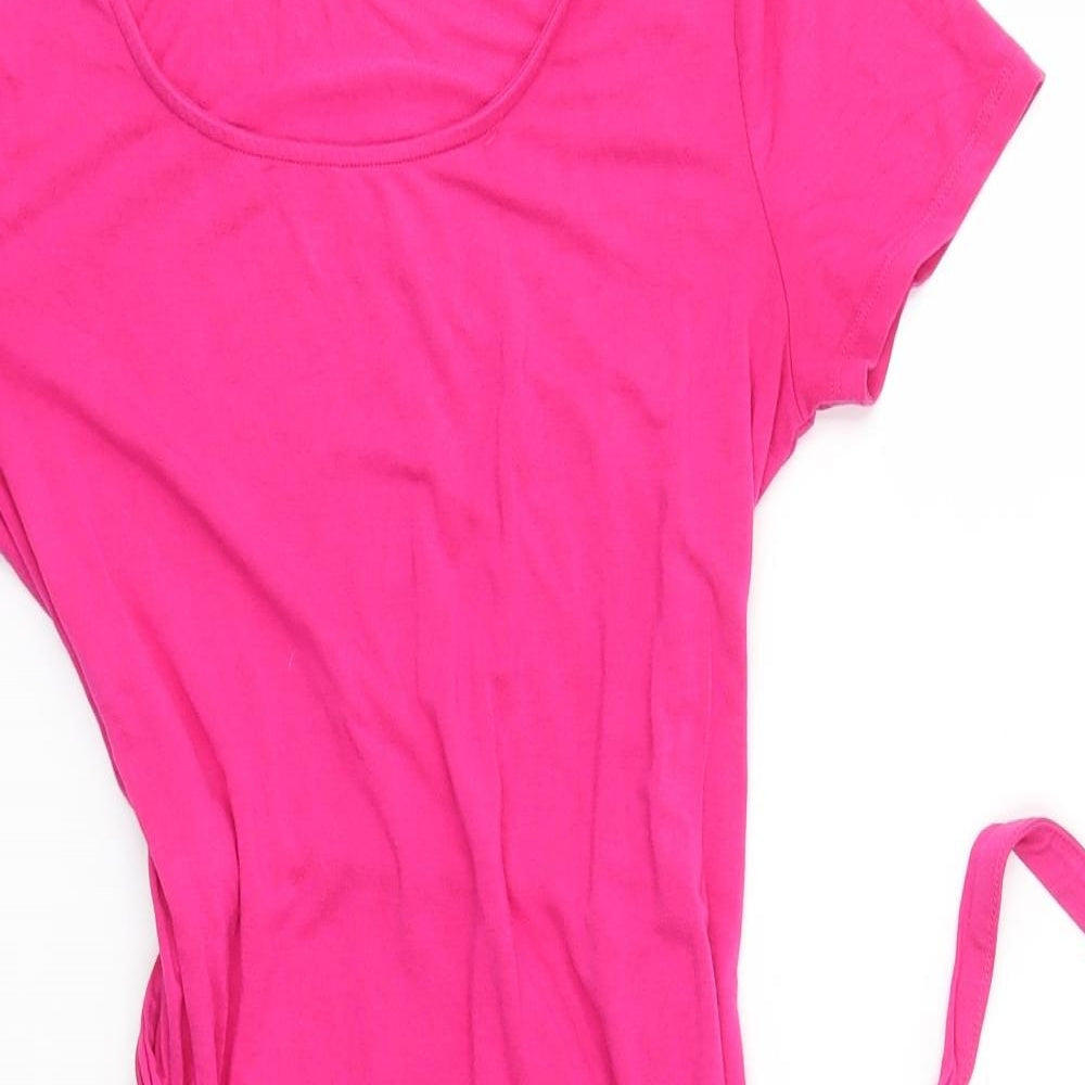 TU Womens Pink   T-Shirt Dress  Size 10