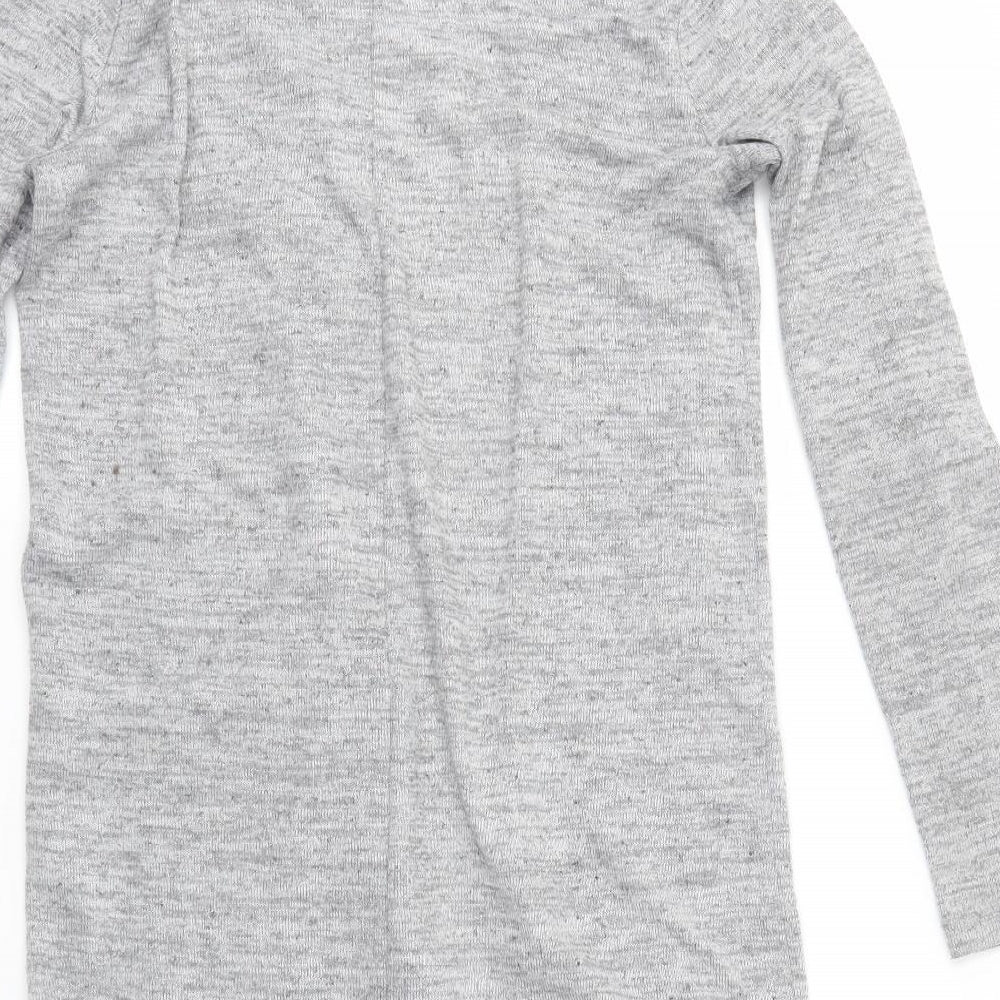 Preworn Womens Grey   Cardigan Jumper Size XS