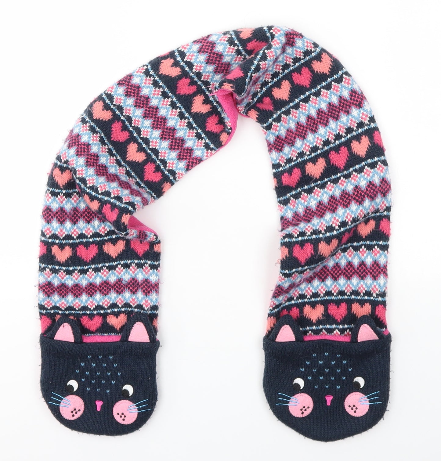 John Lewis Unisex Multicoloured   Scarf Scarves & Wraps One Size  - CAT POCKETS