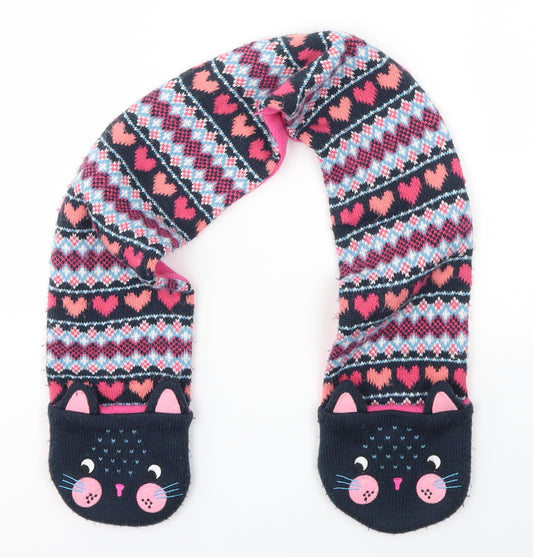 John Lewis Unisex Multicoloured   Scarf Scarves & Wraps One Size  - CAT POCKETS