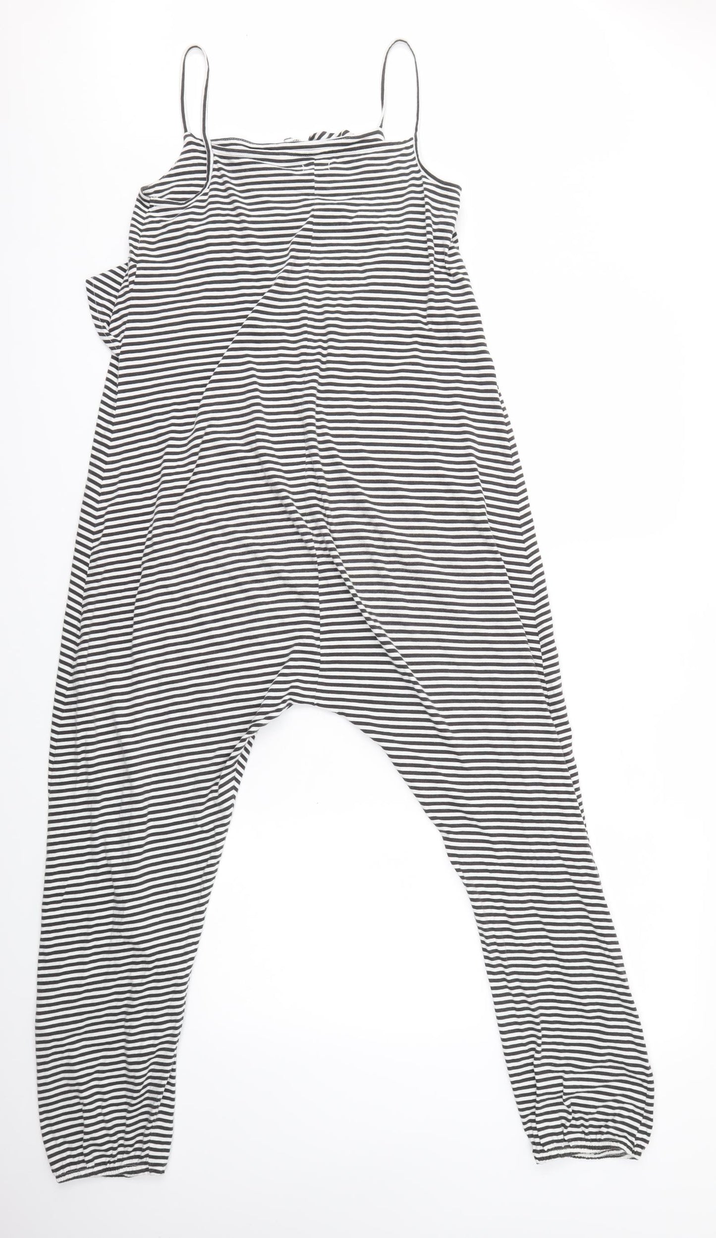 NEXT Girls Multicoloured Striped  Jumpsuit One-Piece Size 14 Years