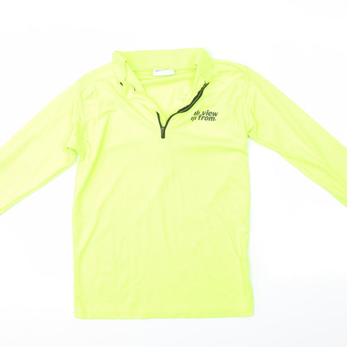 View From Mens Yellow   Basic Casual Size S