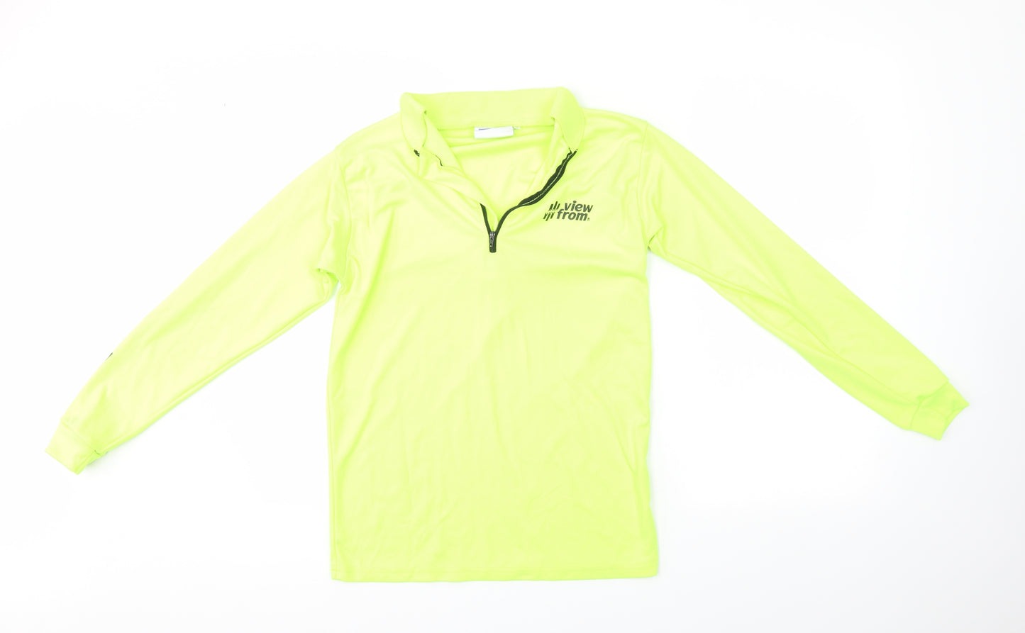 View From Mens Yellow   Basic Casual Size S
