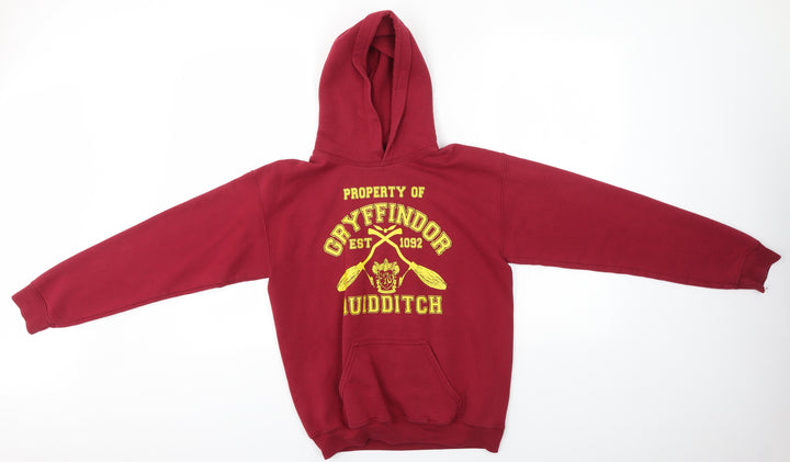 Gildan Boys Red Pullover Hoodie Size XL - Gryffindor