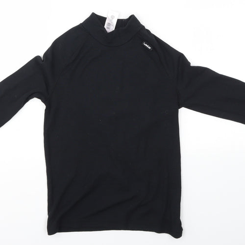 DECATHLON Boys Black   Basic Casual Size 12 Years