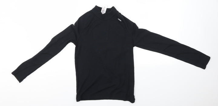 DECATHLON Boys Black   Basic Casual Size 12 Years