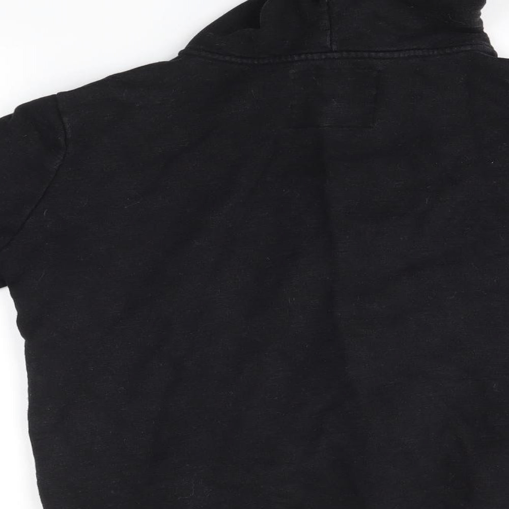 AllSaints Mens Black   Full Zip Hoodie Size S