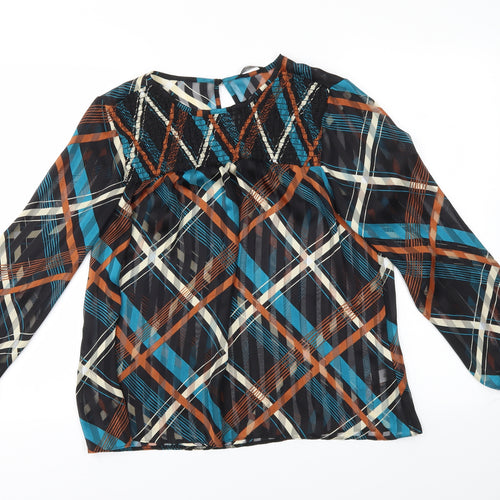 George Womens Multicoloured   Basic Blouse Size 10