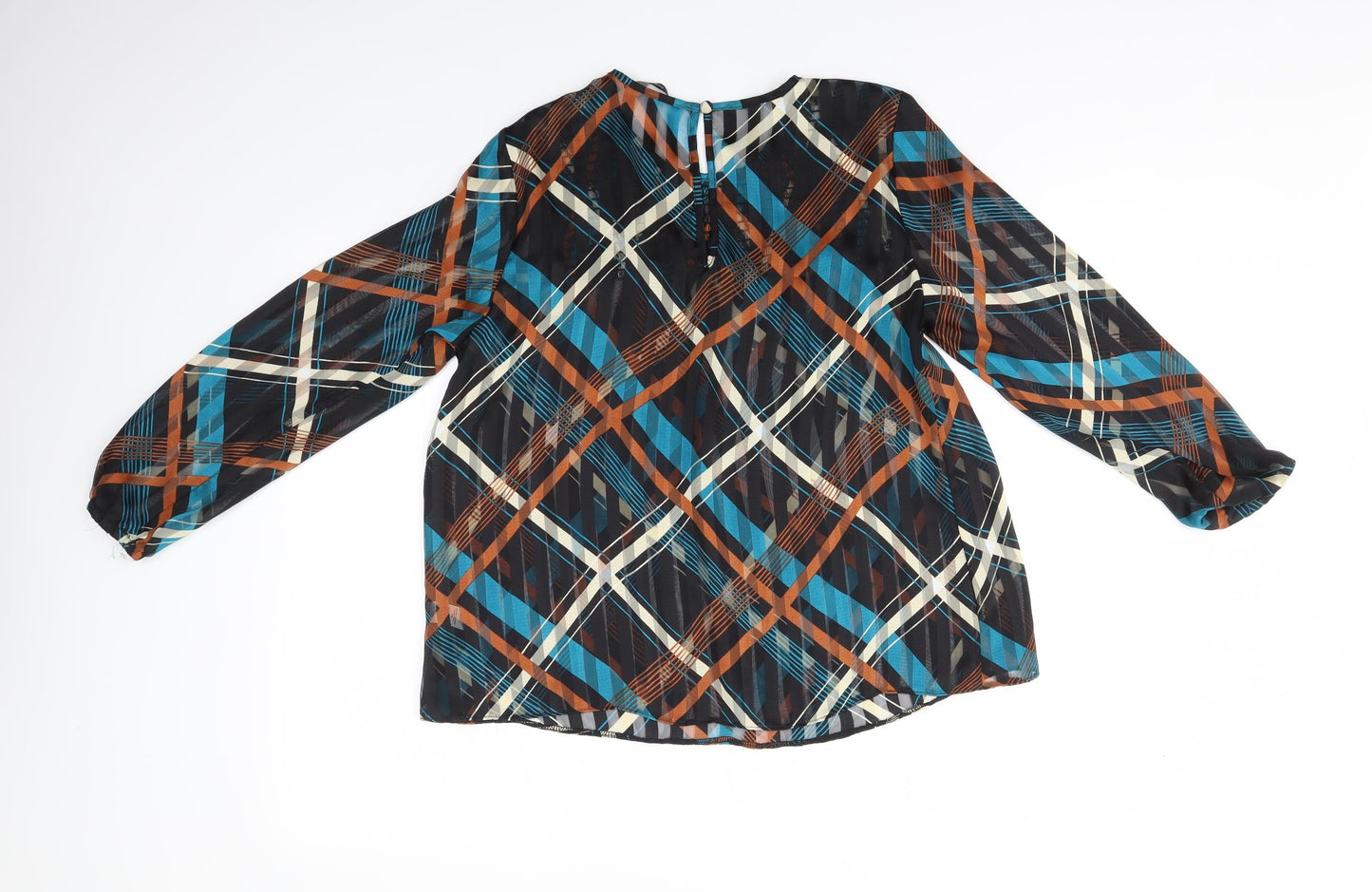 George Womens Multicoloured   Basic Blouse Size 10