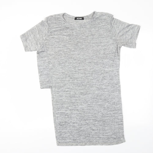 Missguided Womens Grey   Basic Blouse Size 12