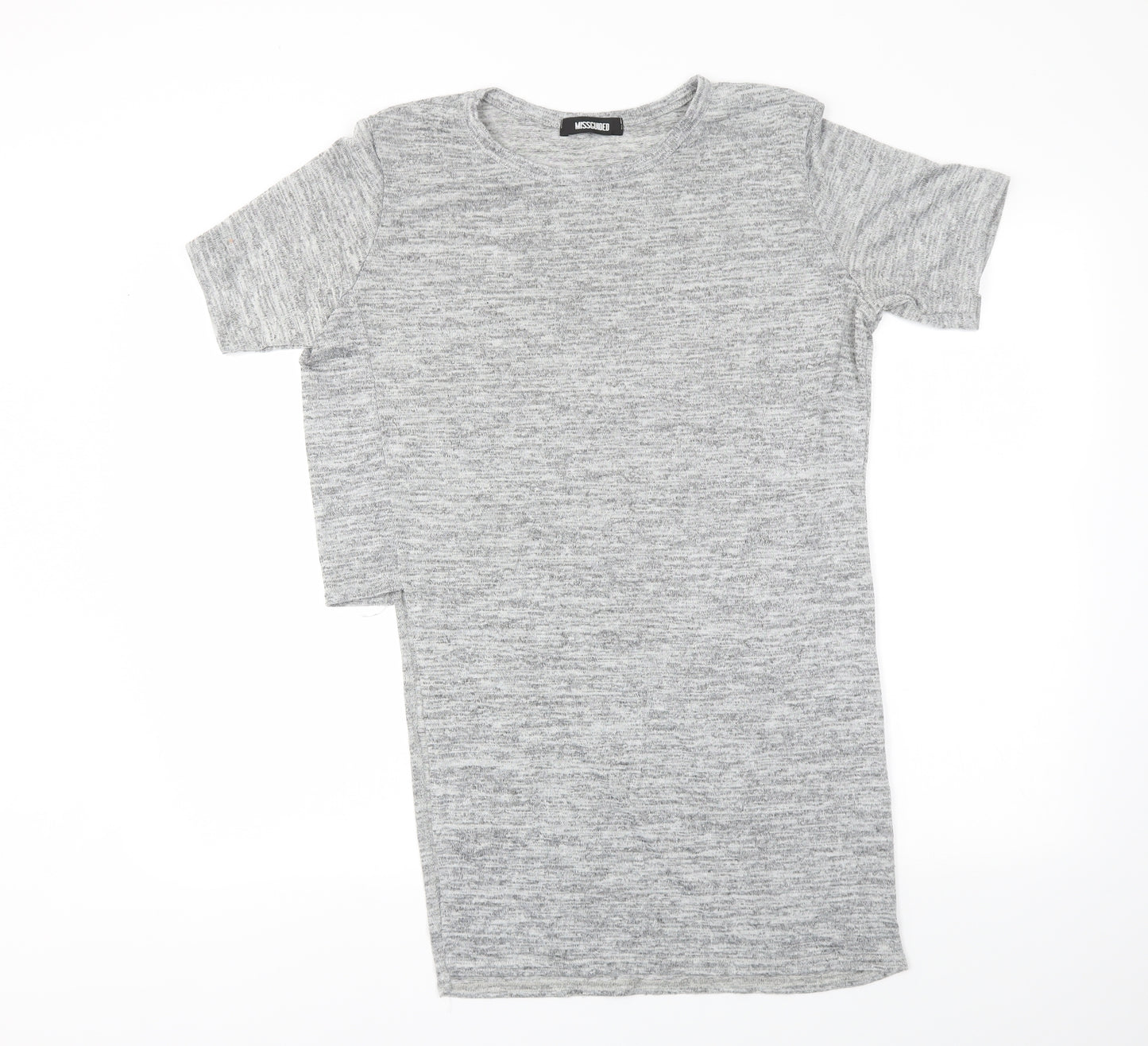 Missguided Womens Grey   Basic Blouse Size 12