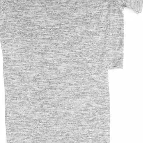 Missguided Womens Grey   Basic Blouse Size 12