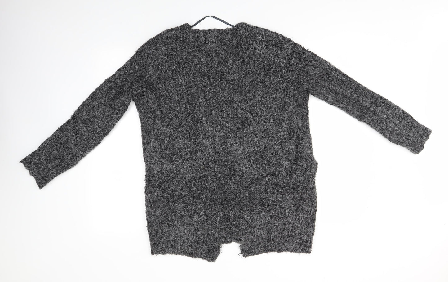 Primark Womens Grey   Cardigan Jumper Size 10