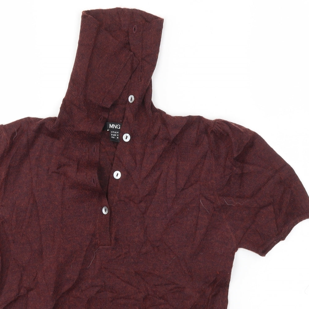 MNG Womens Brown   Pullover Jumper Size M