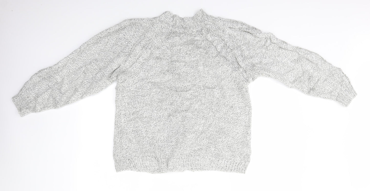 Prestige collection Womens Grey   Cardigan Jumper Size M