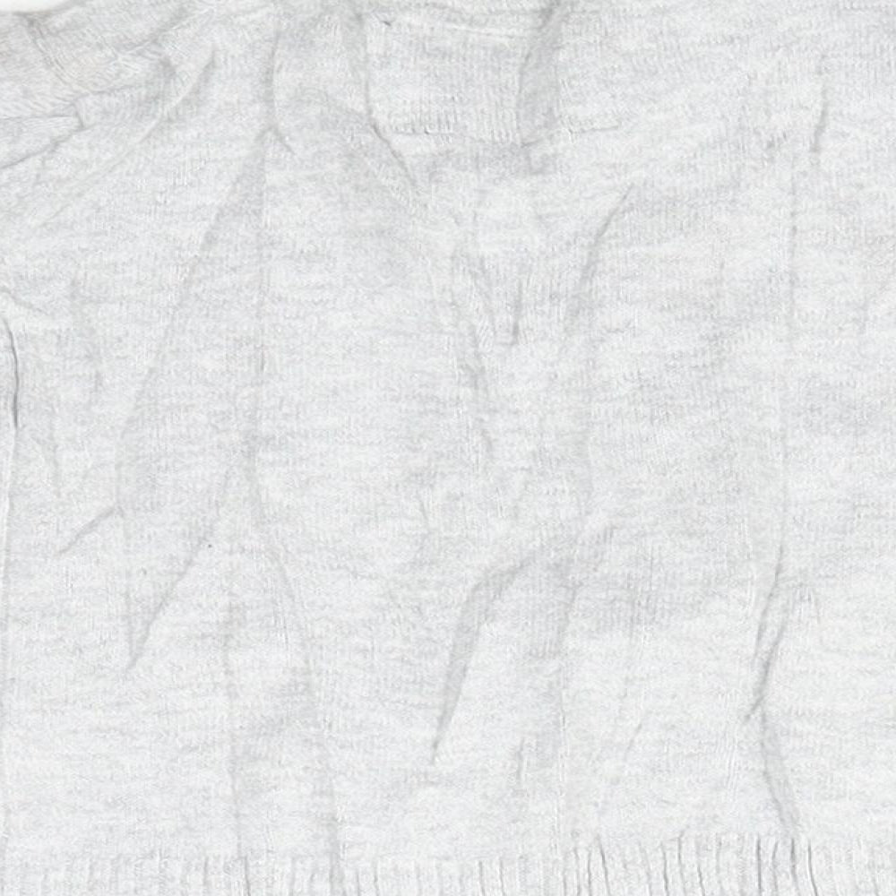 M&S Boys Grey   Pullover Jumper Size 6-9 Months