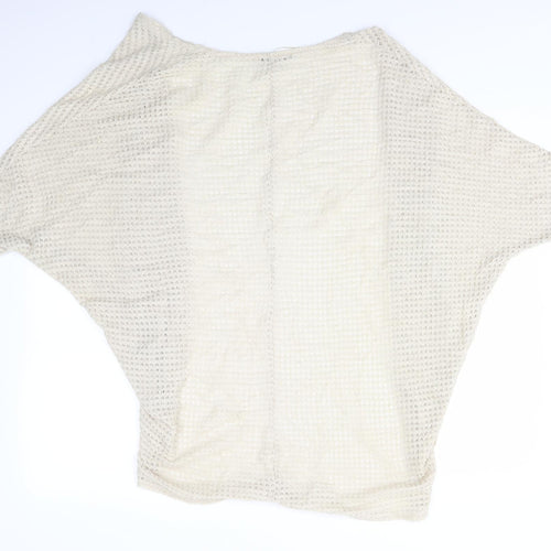 ROLLA COSTER Womens Beige   Cardigan Jumper Size M