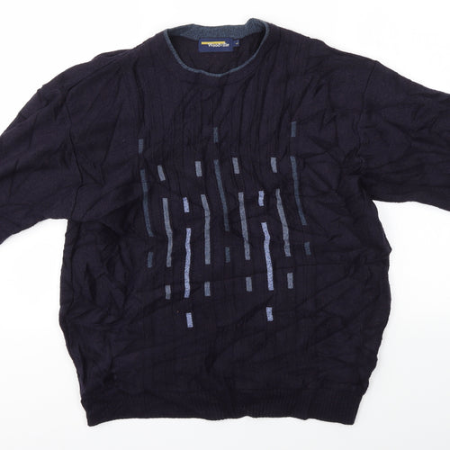 WOODVILLE Mens Multicoloured   Pullover Jumper Size L