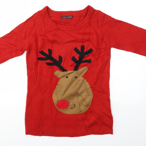 Atmosphere Womens Multicoloured   Pullover Jumper Size 6