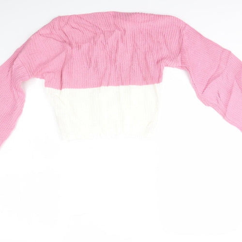 I SAW IT FIRST Womens Multicoloured   Pullover Jumper Size S