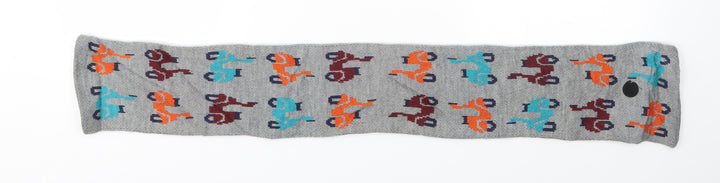M&S Unisex Multicoloured   Scarf  One Size  - TRACTORS