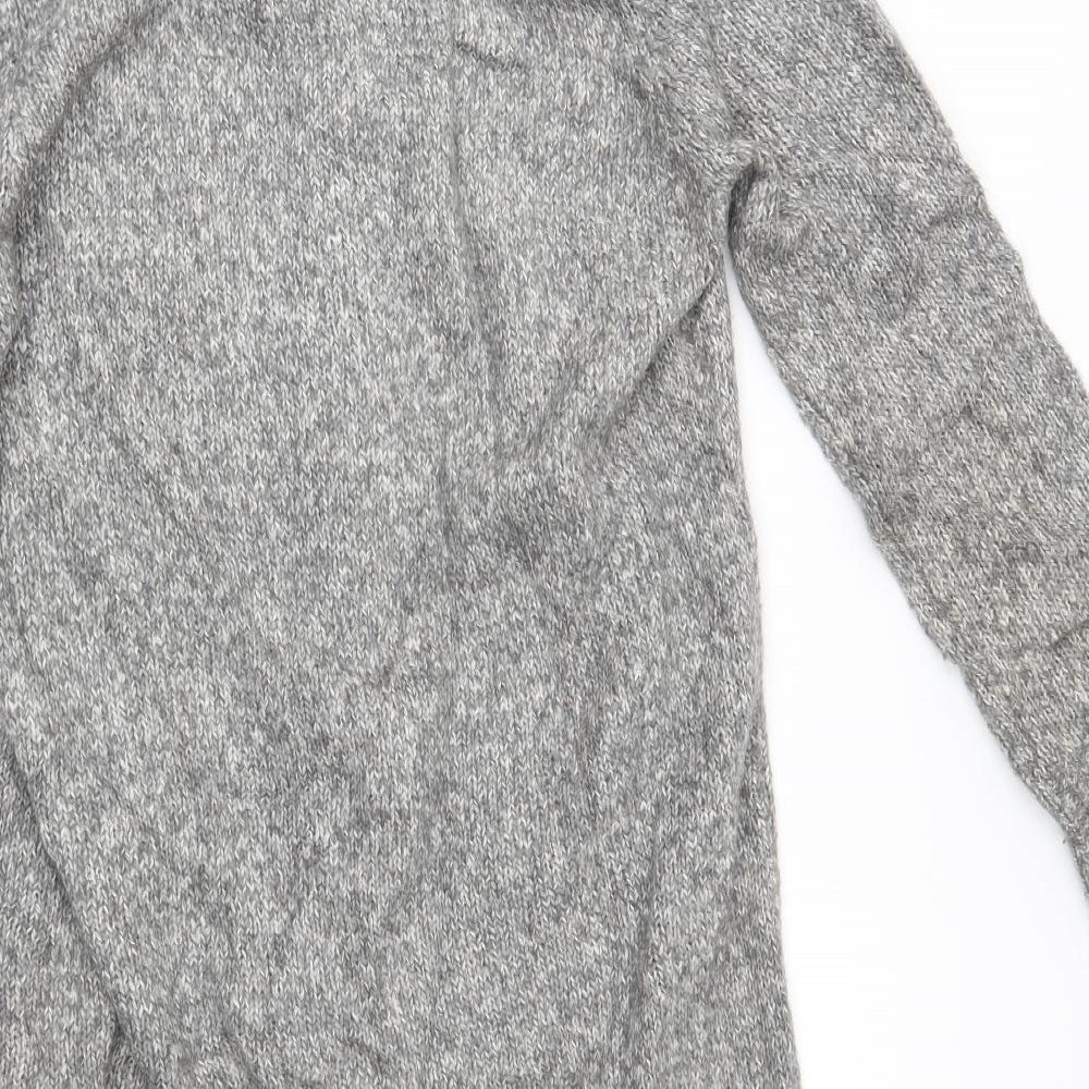 M&S Womens Grey    Coatigan Size L