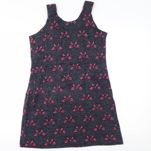 Club L Womens Grey   Vest Jumper Size L