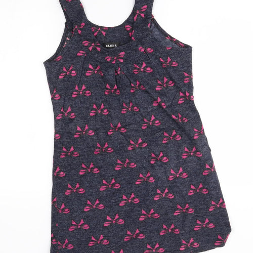 Club L Womens Grey   Vest Jumper Size L