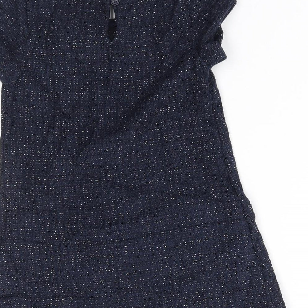 Young Dimension Girls Blue   Jumper Dress  Size 12-18 Months