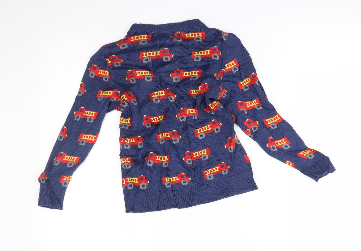 H&M Boys Blue   Pullover Jumper Size 5-6 Years