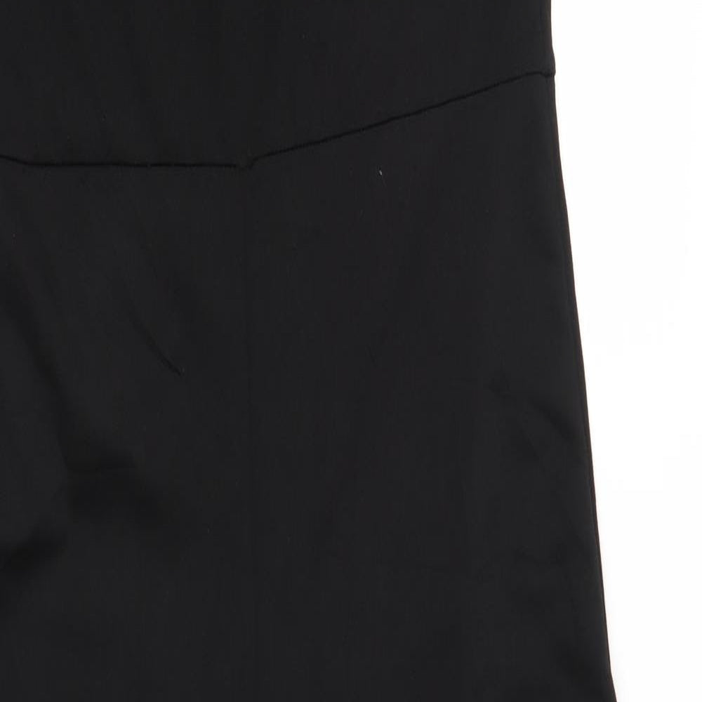 Boohoo Womens Black   Jumpsuit One-Piece Size 14 L26 in