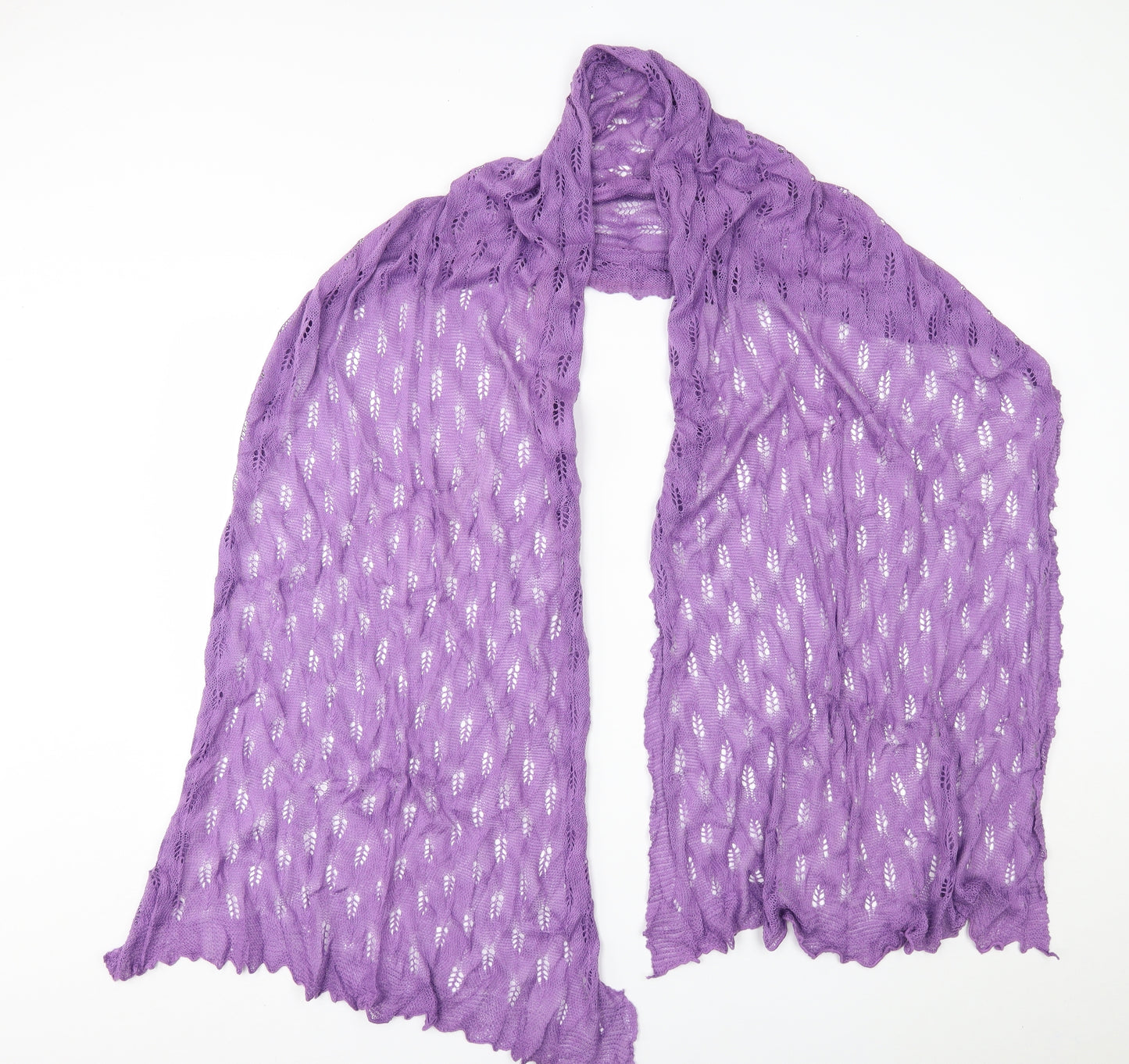 Brora Womens Purple    Scarf   -