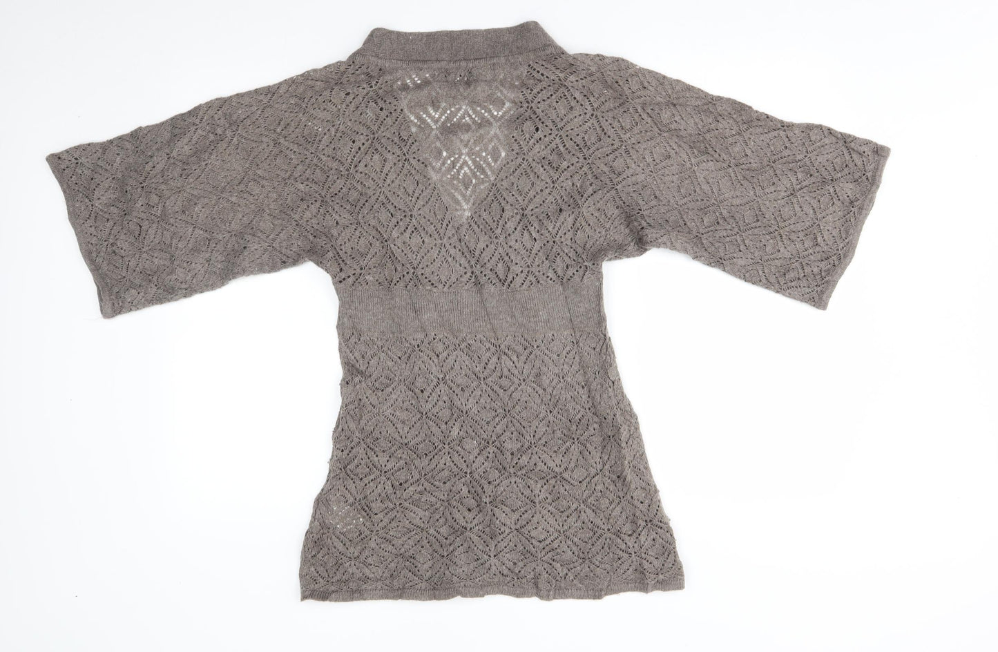 H&M Womens Beige   Tunic Jumper Size S