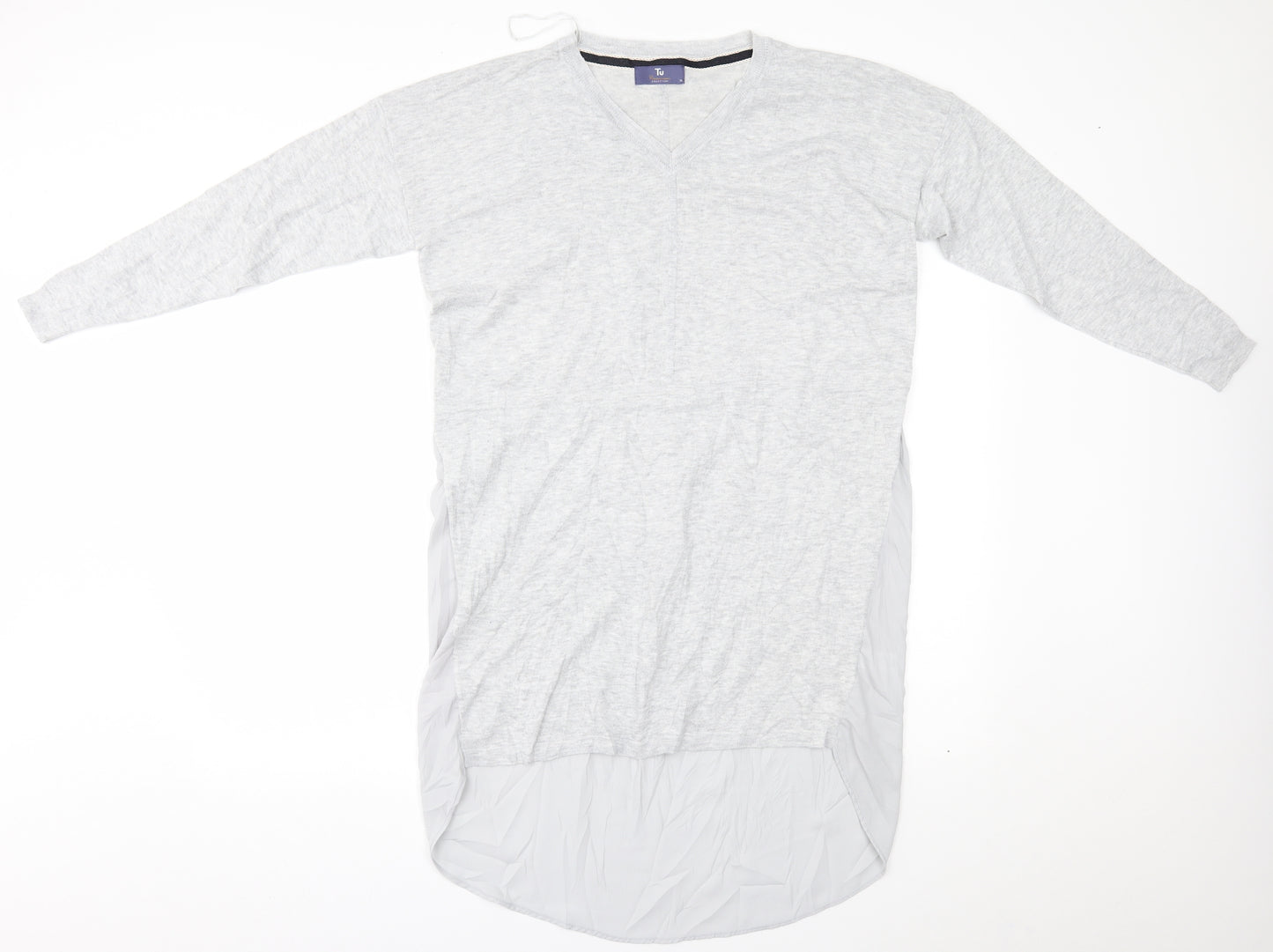 TU Womens Grey   Pullover Jumper Size 14