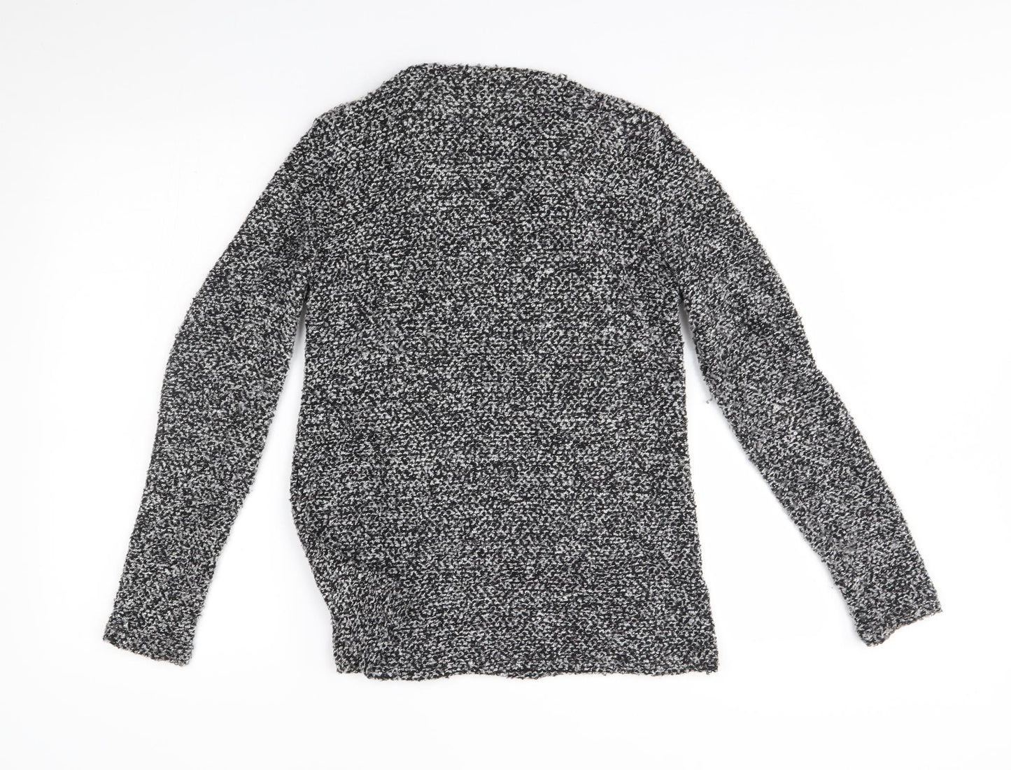 Dorothy Perkins Womens Grey   Wrap Jumper Size 10