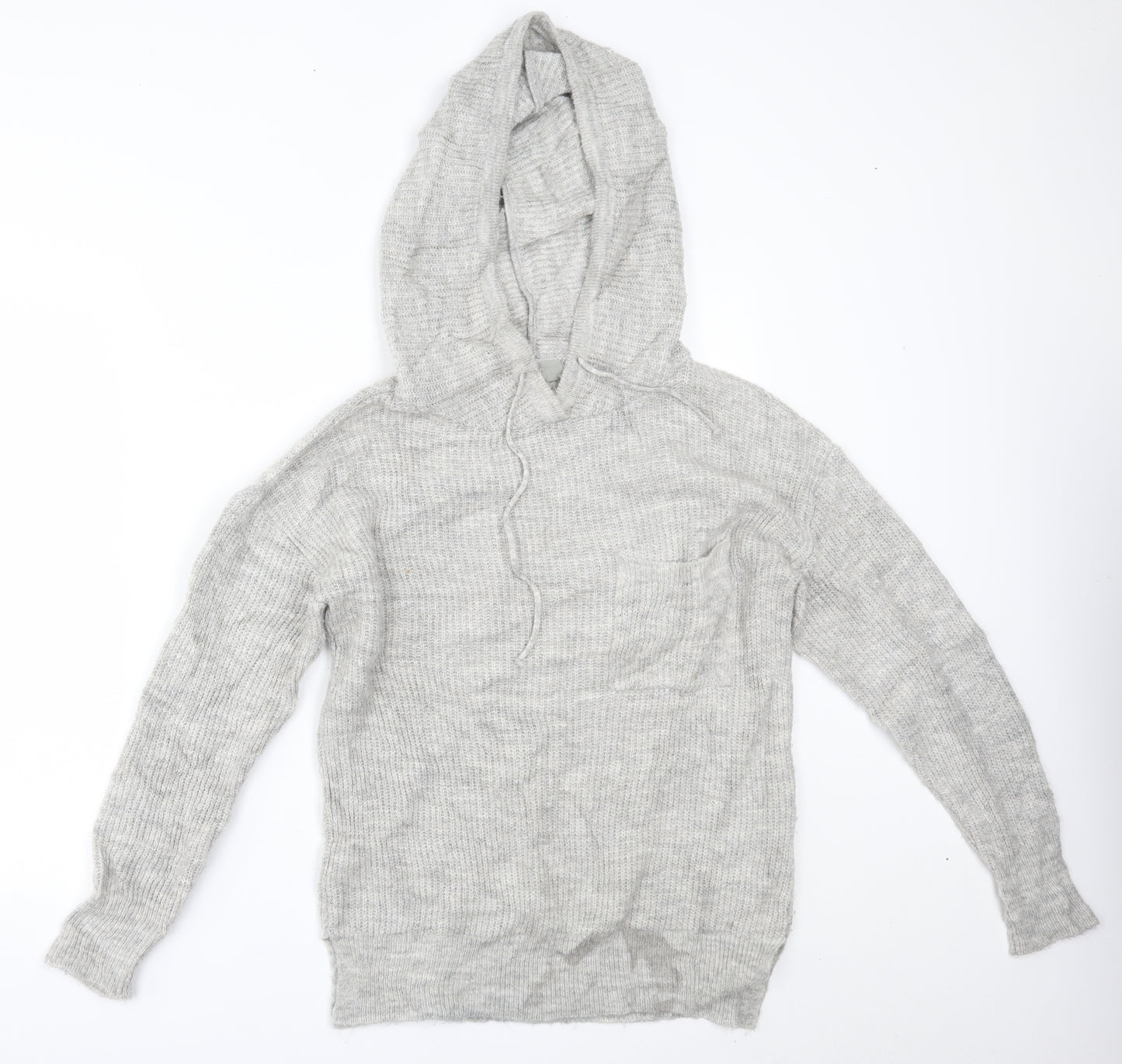 NEXT Womens Grey   Pullover Hoodie Size S